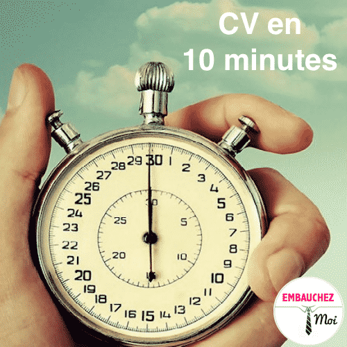 CV 15 changements en moins de 10 minutes