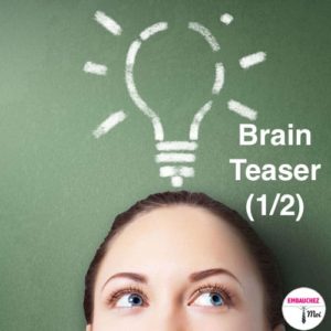 Brain teaser