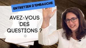 avez-vous des questions ?