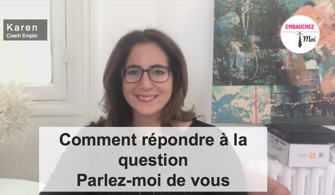 Comment répondre à la question “parlez-moi de vous” ?