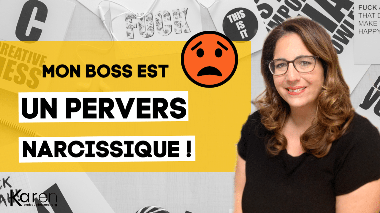 Mon boss est un pervers narcissique !