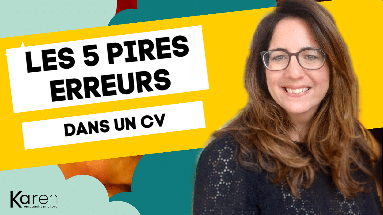 Rédiger un CV : Les 5 pires erreurs à éviter