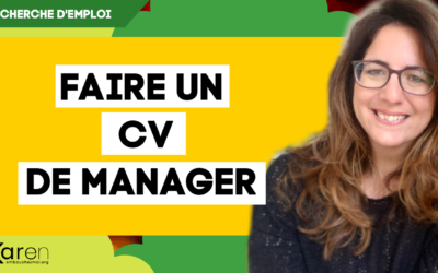 Comment faire un CV de manager ?