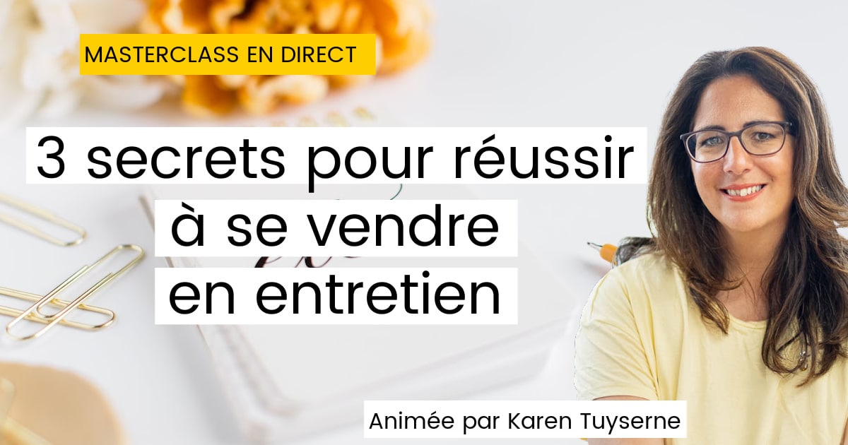 Masterclass Entretien d'embauche Masterclass Entretien d'embauche